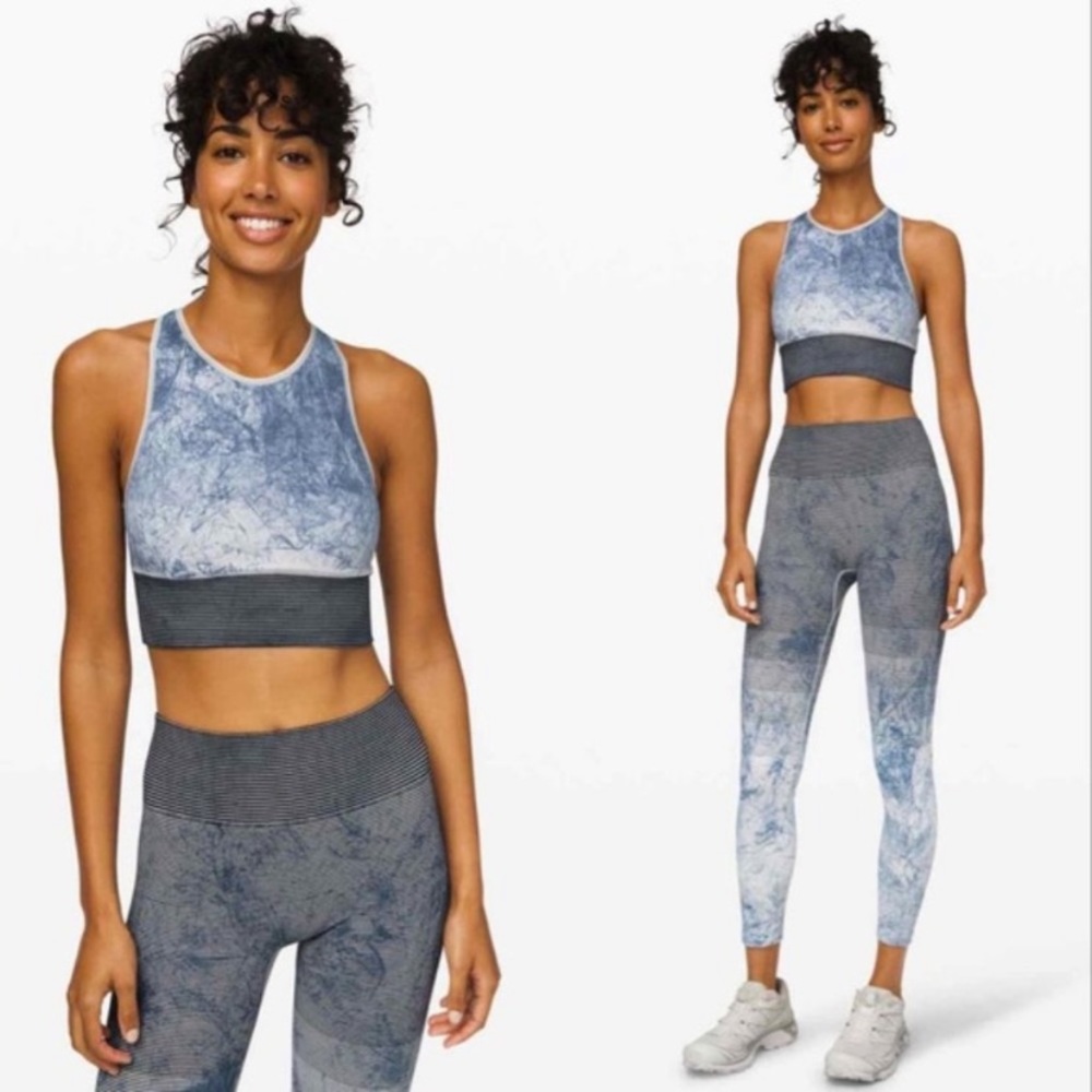 Lululemon Ebb To Street Tie Dye Bra 4